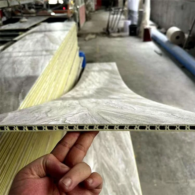 Bamboo Wood Fiber Pvc Composite Wall Panel high quality