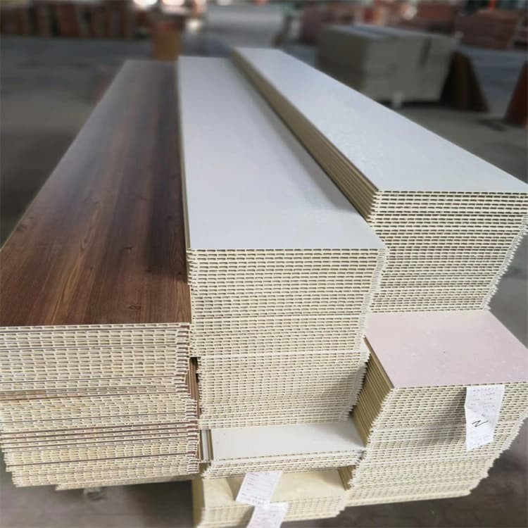 Bamboo Wood Fiber Pvc Composite Wall Panel factory