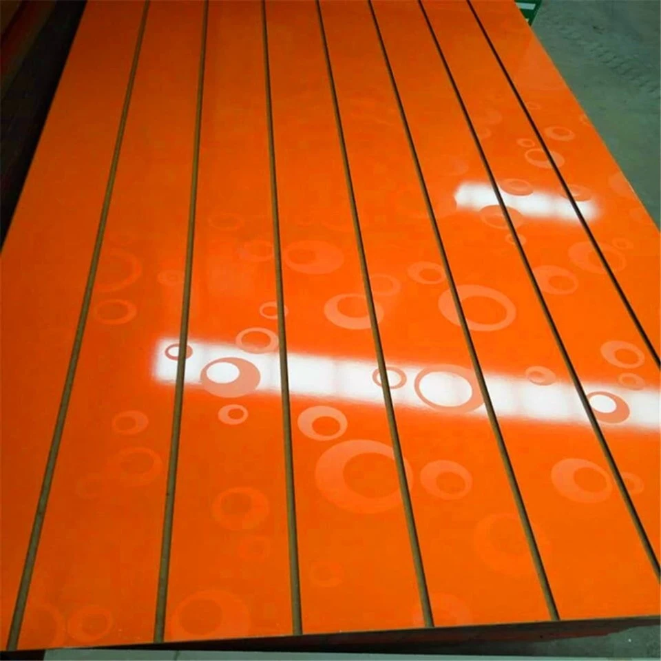 Slotted Melamine Mdf price