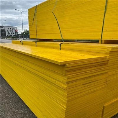 Yellow 3 Ply Shutter Panel