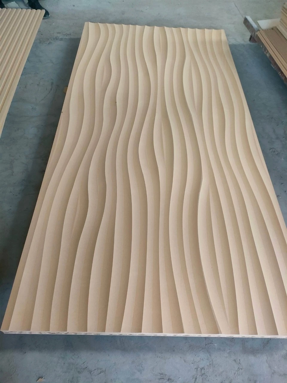 Waved MDF Board factory
