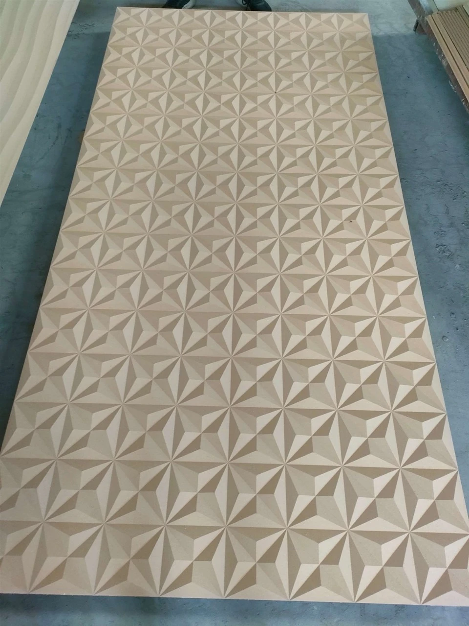 Waved MDF Board high quality