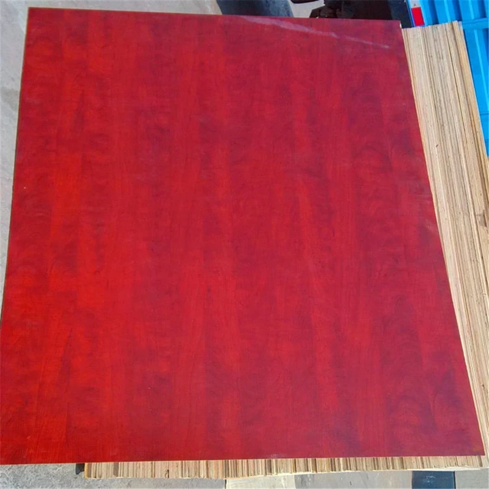 Wood Grain Melamine MDF factory