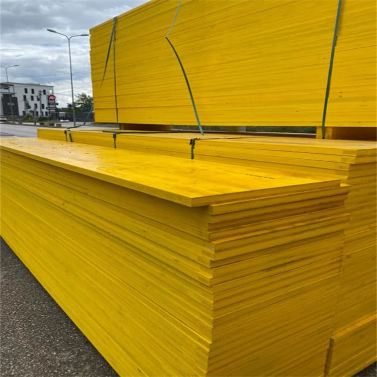Yellow 3 Ply Shutter Panel